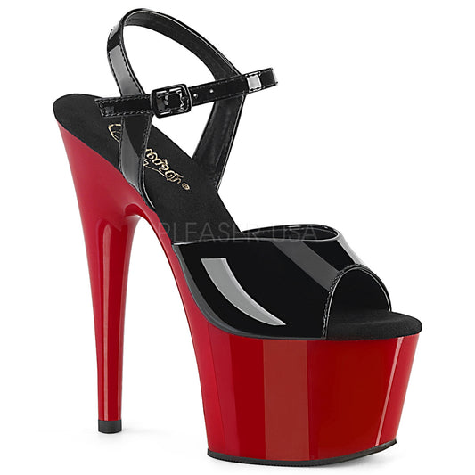 ADORE-709  Black Patent/Red