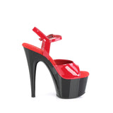 ADORE-709  Red Patent/Black