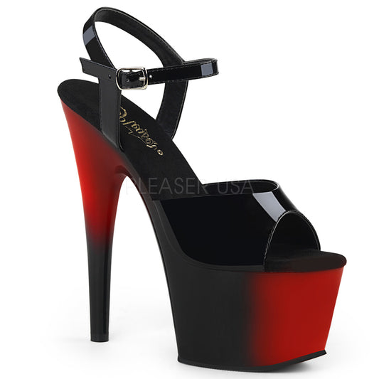 ADORE-709BR  Black Patent/Red-Black