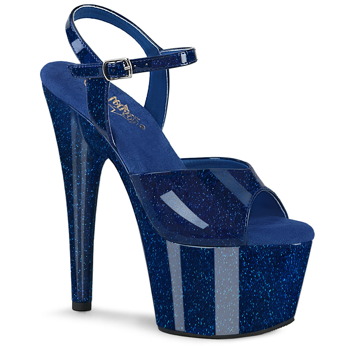 ADORE-709GP  Navy Blue Glitter Patent/M