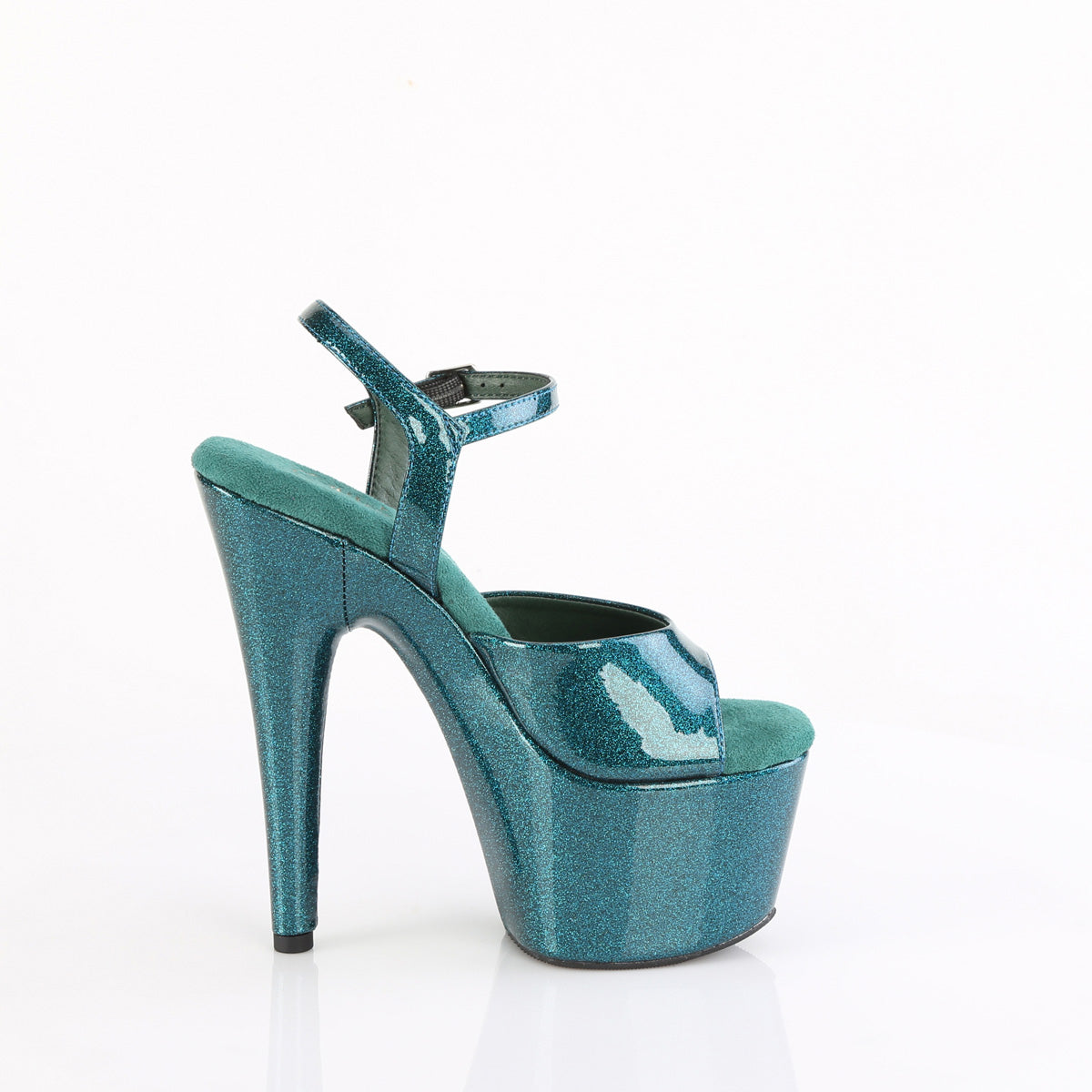 ADORE-709GP  Teal Glitter Patent/M