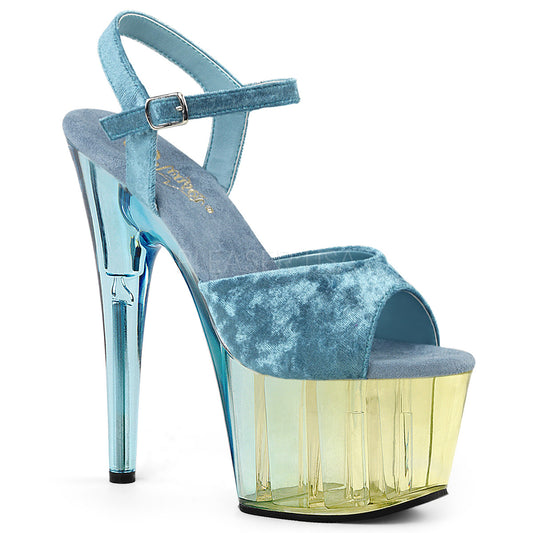 ADORE-709MCT  Light Blue Crushed Velvet/Dual Tinted