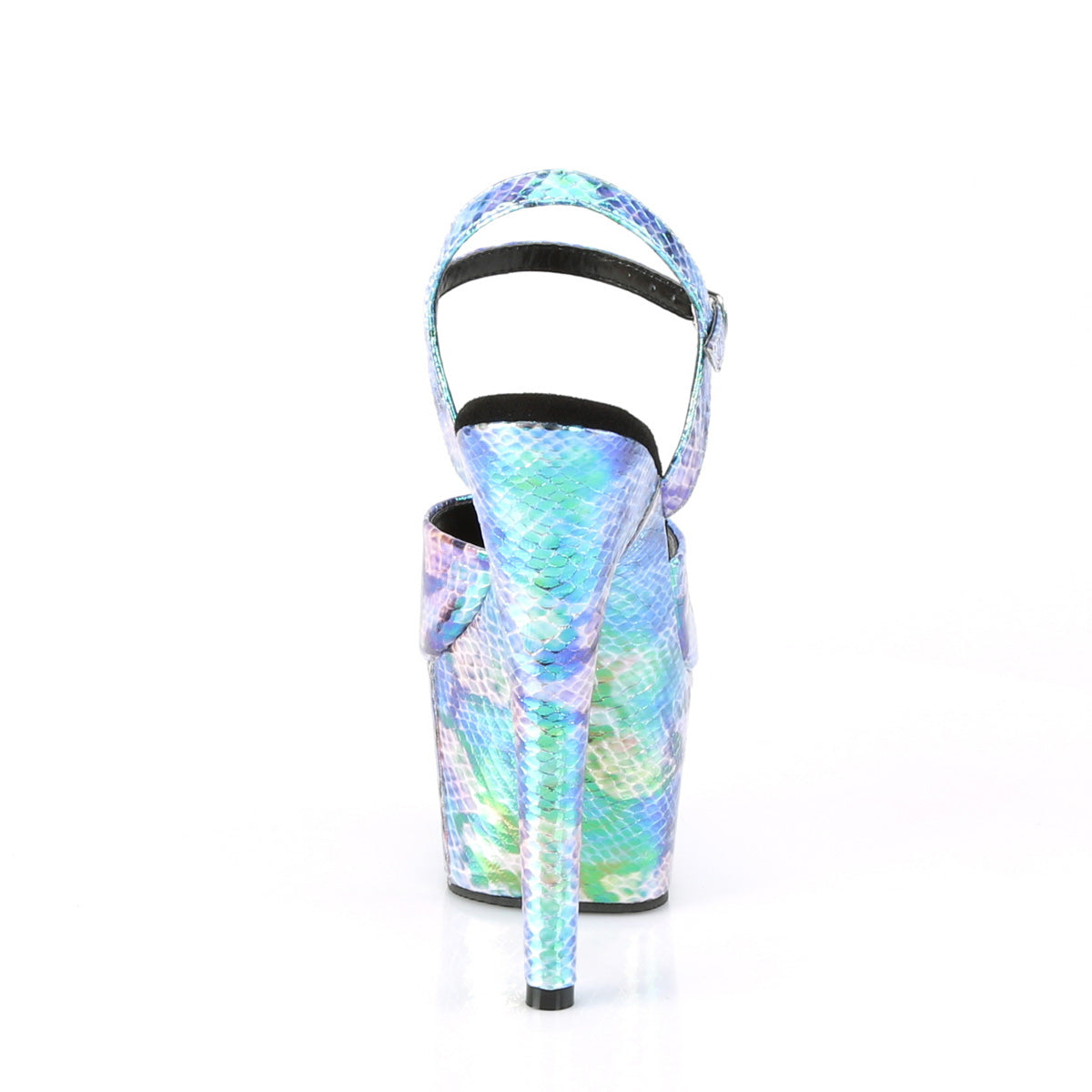 ADORE-709SP  Blue Holo Snake Print/Blue Holo Wrapped