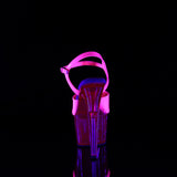 ADORE-709UVT  Neon H Pink Patent/H Pink Tinted