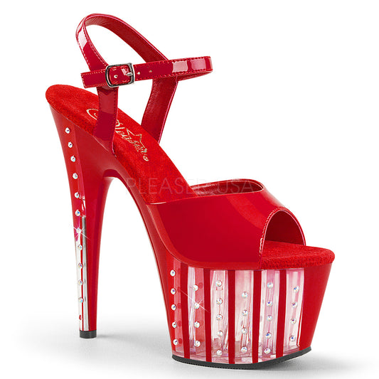 ADORE-709VLRS  Red Patent/Red