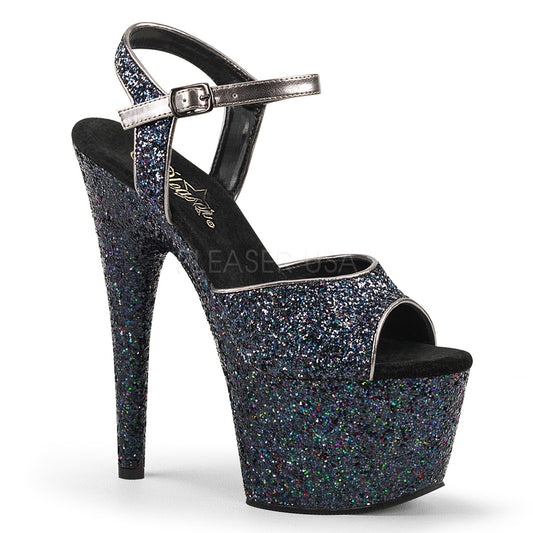 ADORE-710LG  Black Holo Glitter/Black Holo Glitter