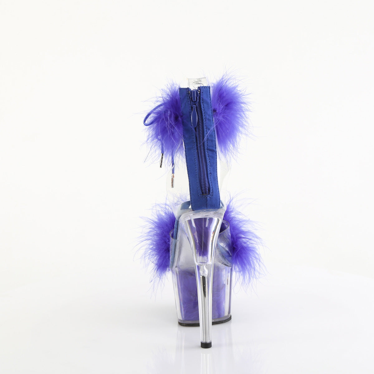 ADORE-724F  Clear-Royal Blue Fur/M