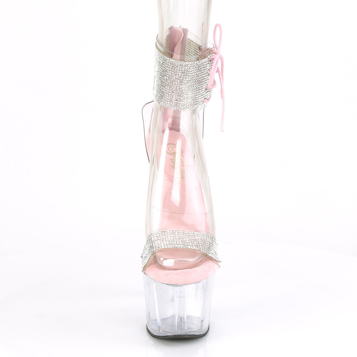 ADORE-727RS  Clear-Baby Pink/Clear