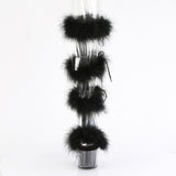 ADORE-728F  Clear-Black Fur/M