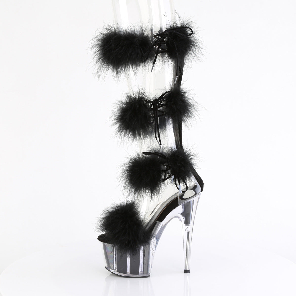 ADORE-728F  Clear-Black Fur/M