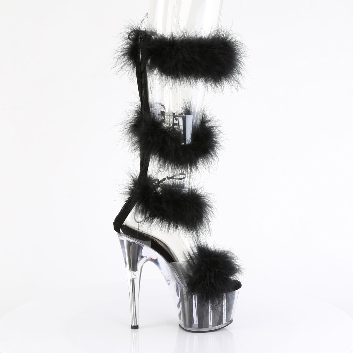 ADORE-728F  Clear-Black Fur/M