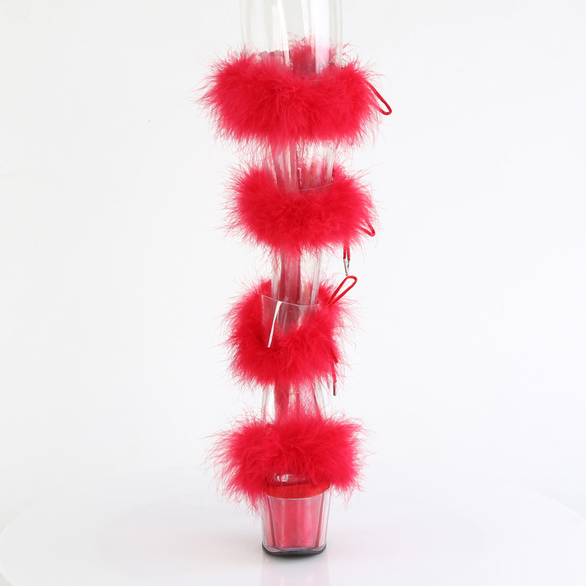 ADORE-728F  Clear-Red Fur/M