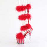 ADORE-728F  Clear-Red Fur/M