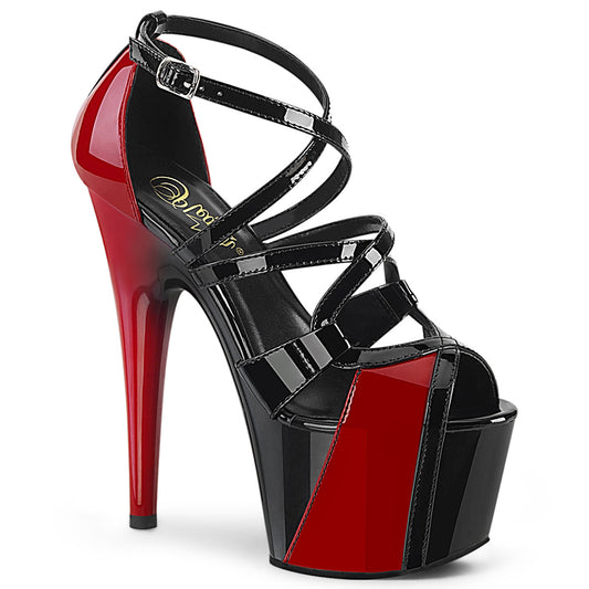 ADORE-764  Black-Red Patent/Black-Red