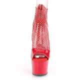 ADORE-765RM  Red Patent-RS Mesh/Red