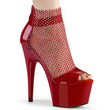 ADORE-765RM  Red Patent-RS Mesh/Red