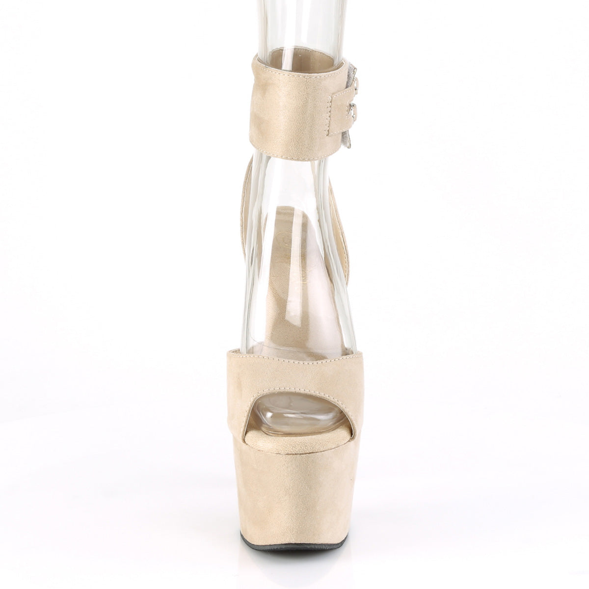 ADORE-791FS  Beige Faux Suede/Beige Faux Suede