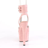 ADORE-791FS  Baby Pink Faux Suede/Baby Pink Faux Suede