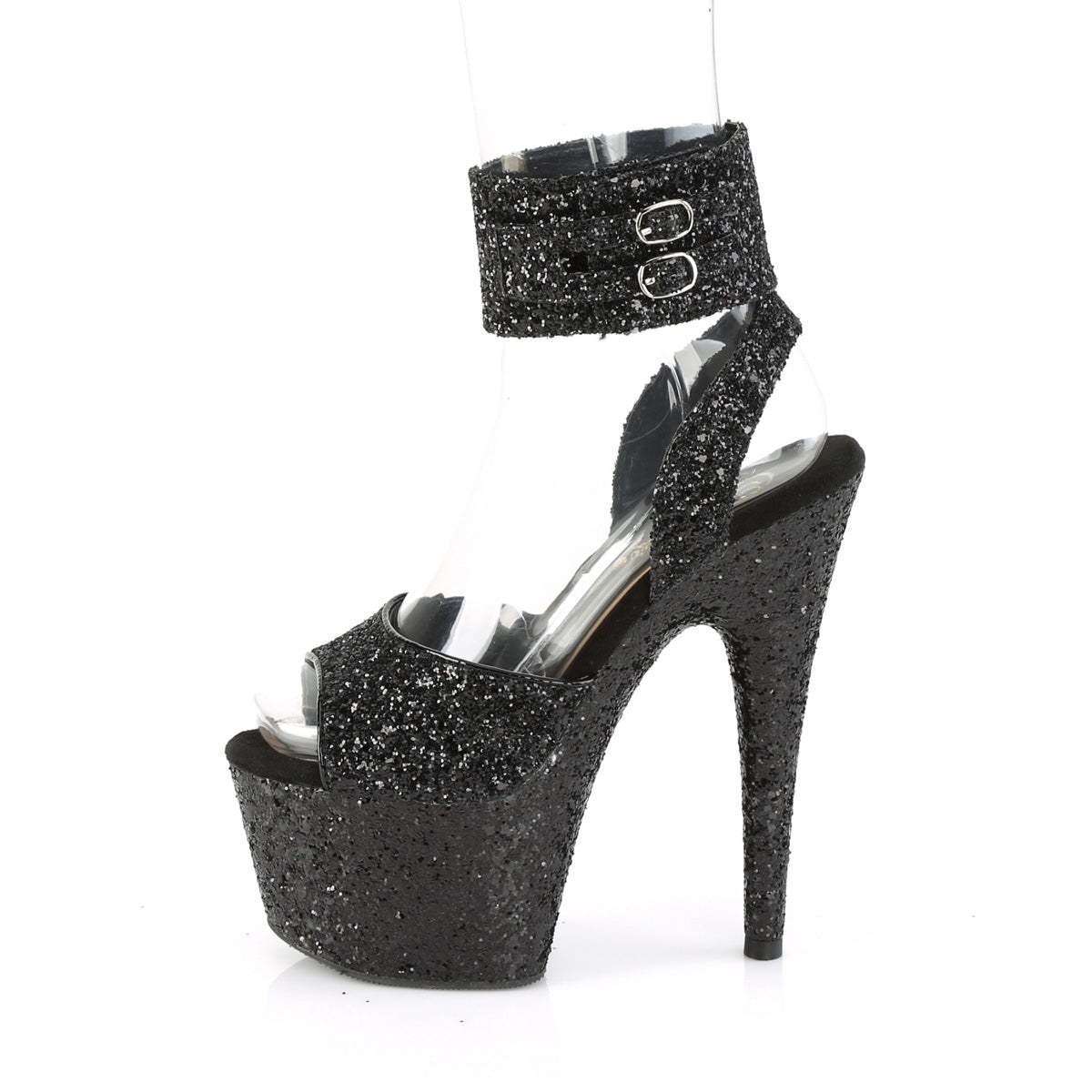 ADORE-791LG  Black Glitter/Black Glitter