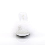 AMOUR-03  White Satin-Fur