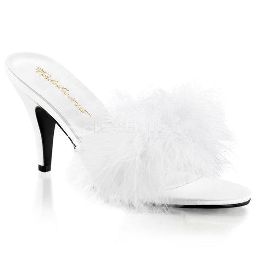 AMOUR-03  White Satin-Fur