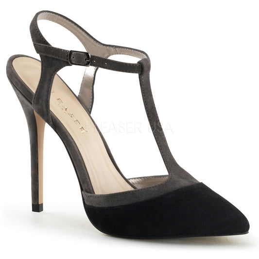 AMUSE-17  Black-Grey Suede