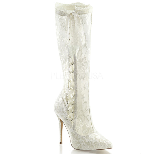 AMUSE-2012  Ivory Satin-Lace