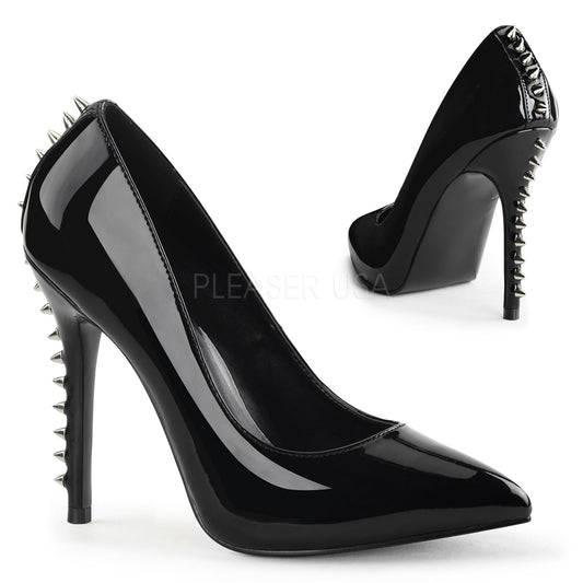 AMUSE-20ST  Black Patent