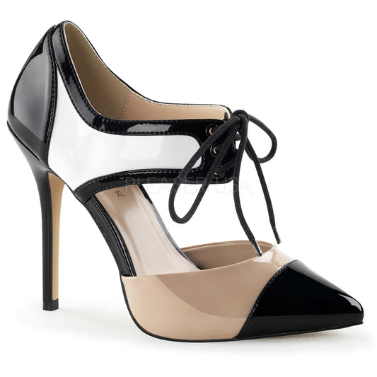 AMUSE-30  Black-White-Nude Patent