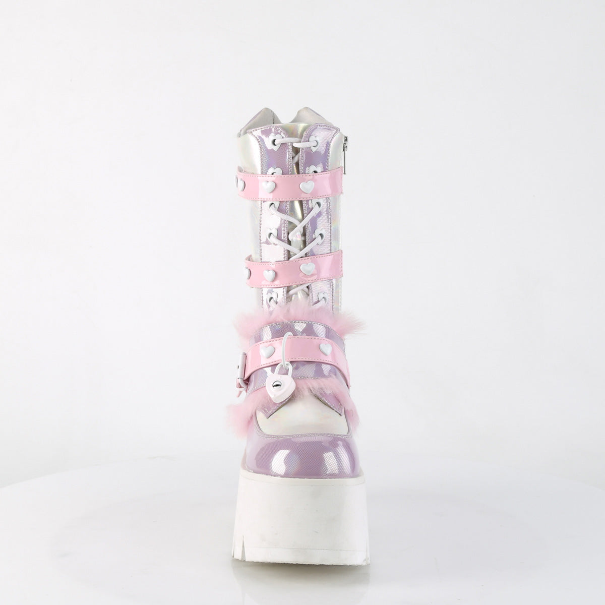 ASHES-120  Baby Pink-Lavender Holographic Patent