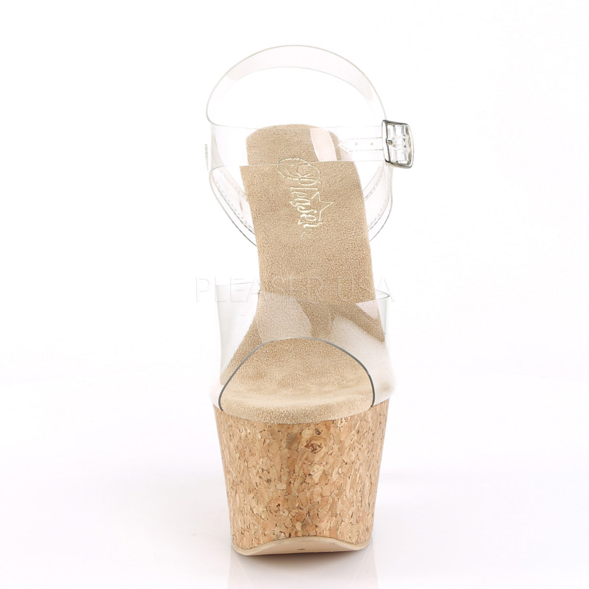 BEAU-608  Clear-Tan/Cork
