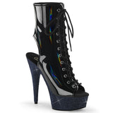BEJEWELED-1016-6  Black Holo Patent/Midnight Black RS