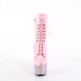 BEJEWELED-1020-7  Baby Pink Holo Patent/Baby Pink AB RS