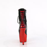 BEJEWELED-1020FH-7  Black-Red Patent/Red RS