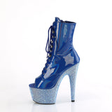 BEJEWELED-1021-7  Blue Holo Patent/Blue AB RS