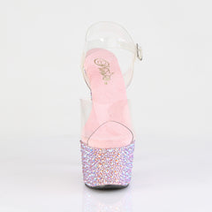 BEJEWELED-708MS  Clear/Baby Pink Multi RS