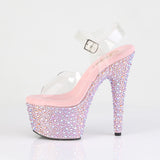 BEJEWELED-708MS  Clear/Baby Pink Multi RS