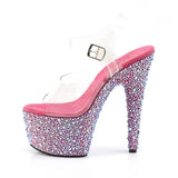 BEJEWELED-708MS  Clear/Hot Pink Multi RS