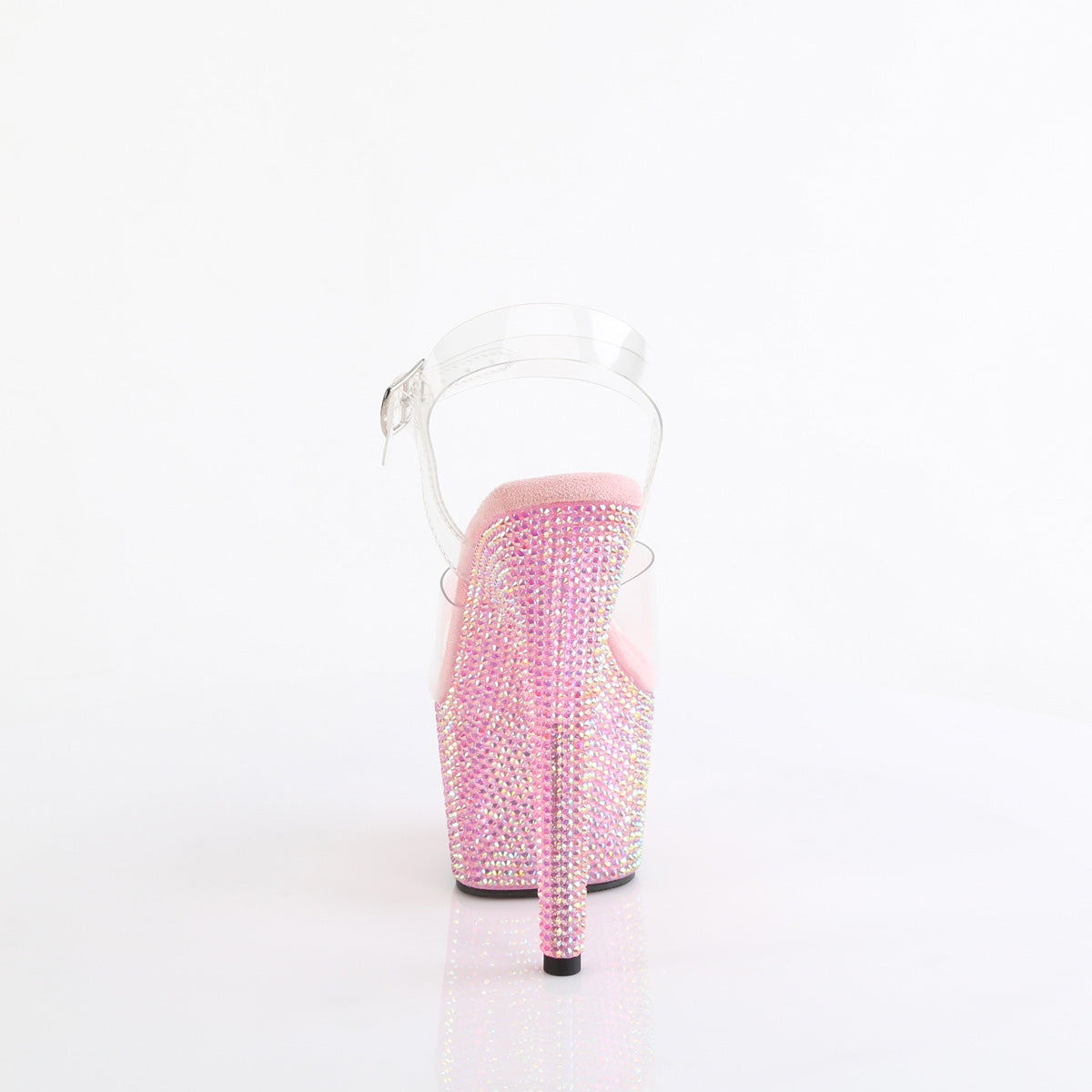 BEJEWELED-708RRS  Clear/Baby Pink RS