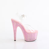 BEJEWELED-708RRS  Clear/Baby Pink RS
