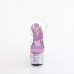 BEJEWELED-708RRS  Clear/Lavender RS