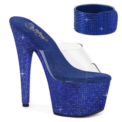BEJEWELED-712RS  Clear/Royal Blue RS