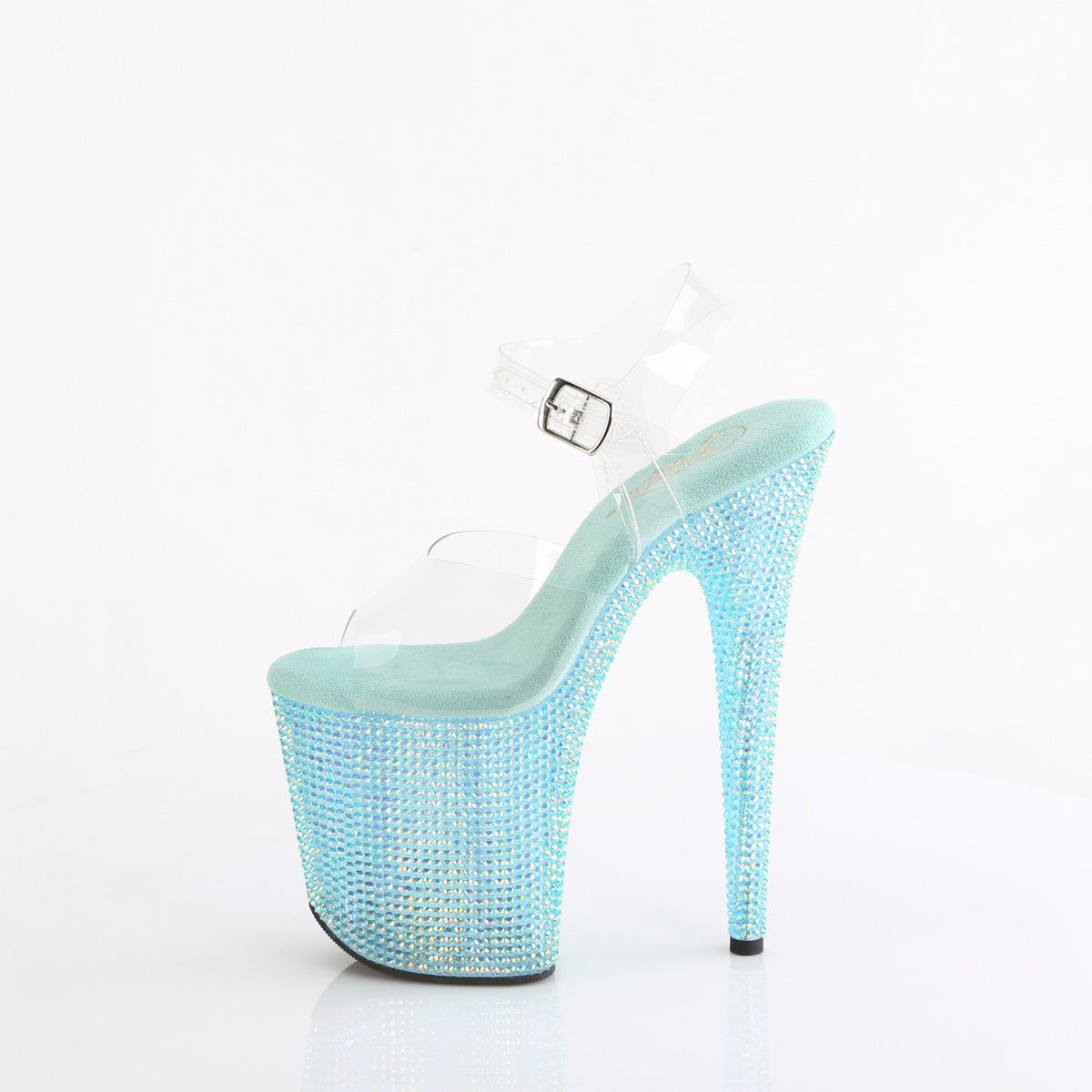 BEJEWELED-808RRS  Clear/Aqua RS