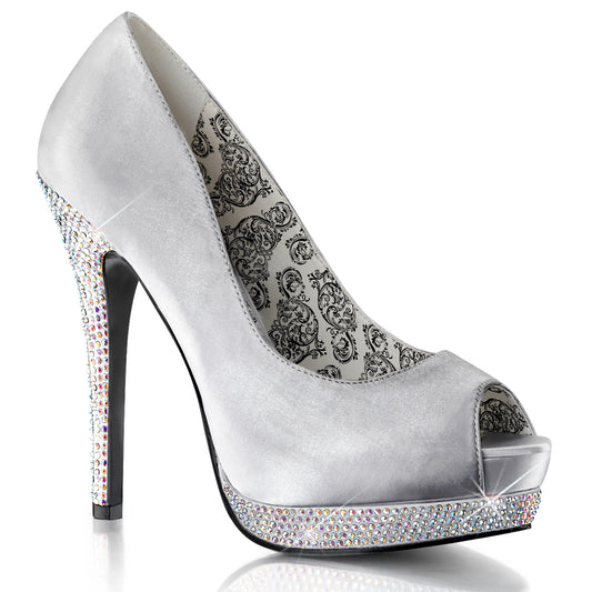 BELLA-12R  Silver Satin