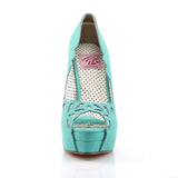 BELLA-30  Teal Faux Leather