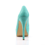 BELLA-30  Teal Faux Leather