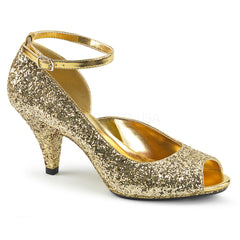 BELLE-381G  Gold Glitter/Gold Glitter