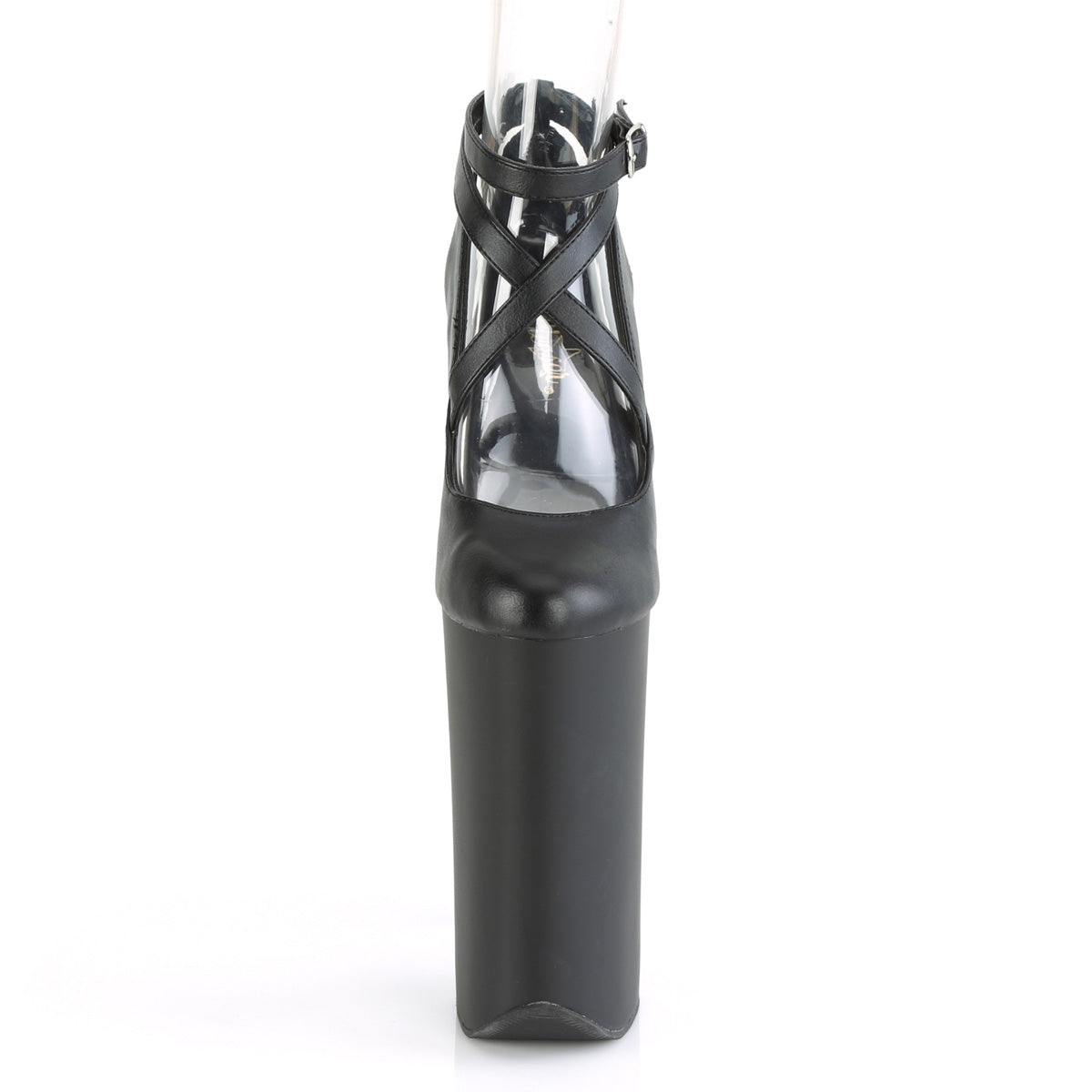 BEYOND-087  Black Faux Leather/Black Matte