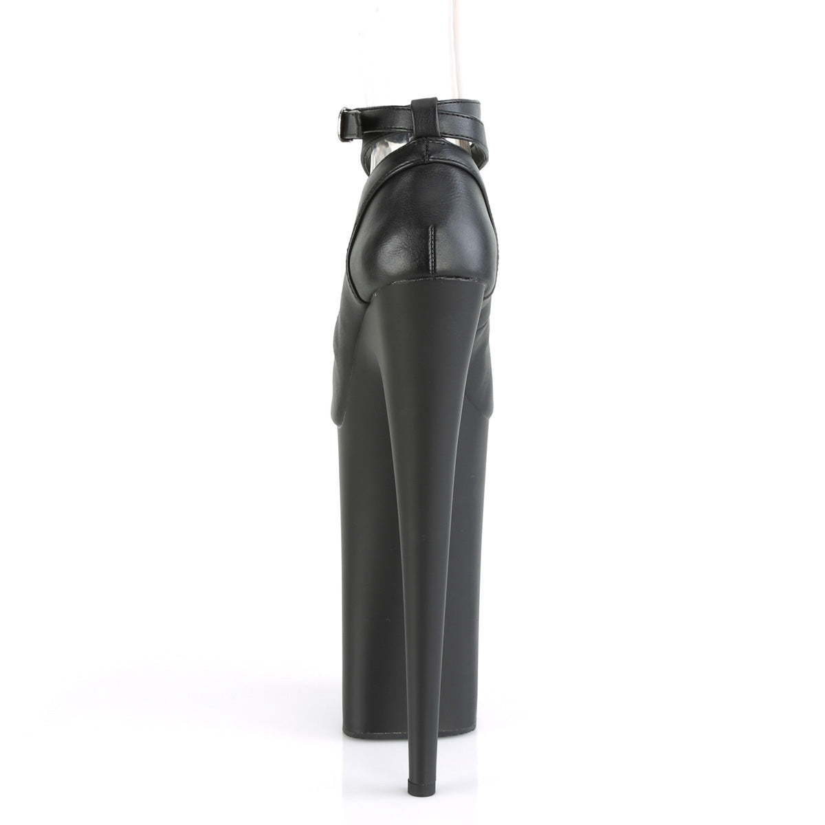 BEYOND-087  Black Faux Leather/Black Matte