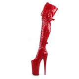 BEYOND-3028  Red Stretch Patent/Red